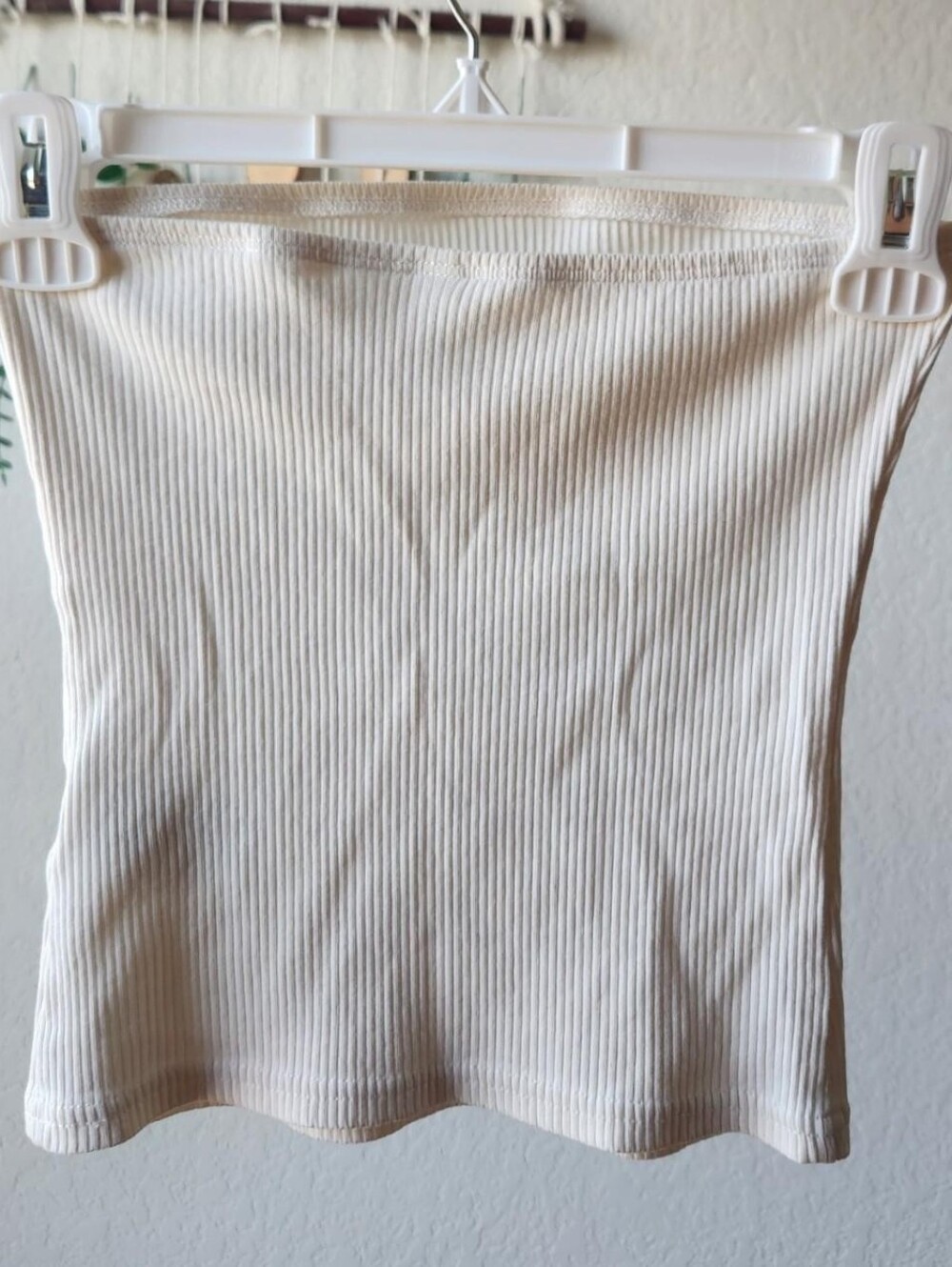 Cotton Ribbed Tube Top - Picture 7 of 8